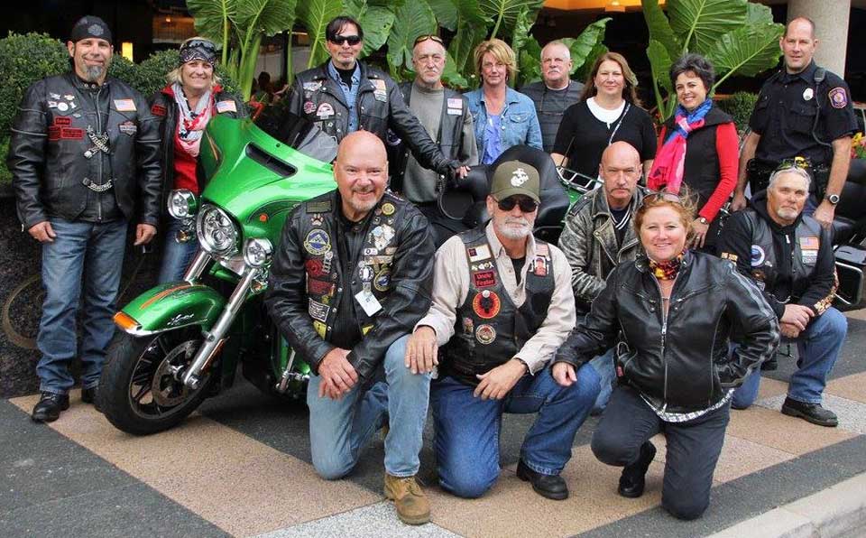 Group of Hometown Hero volunteers and participants