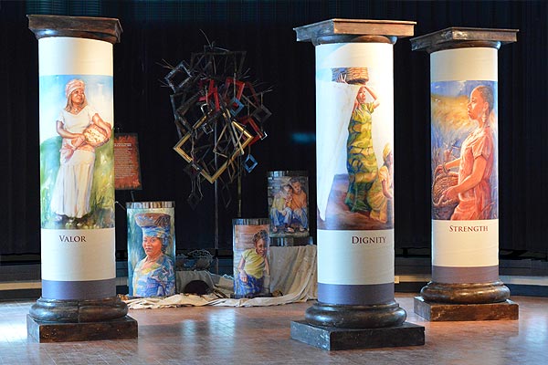 Courage Ablaze exhibit Courage Ablaze exhibit